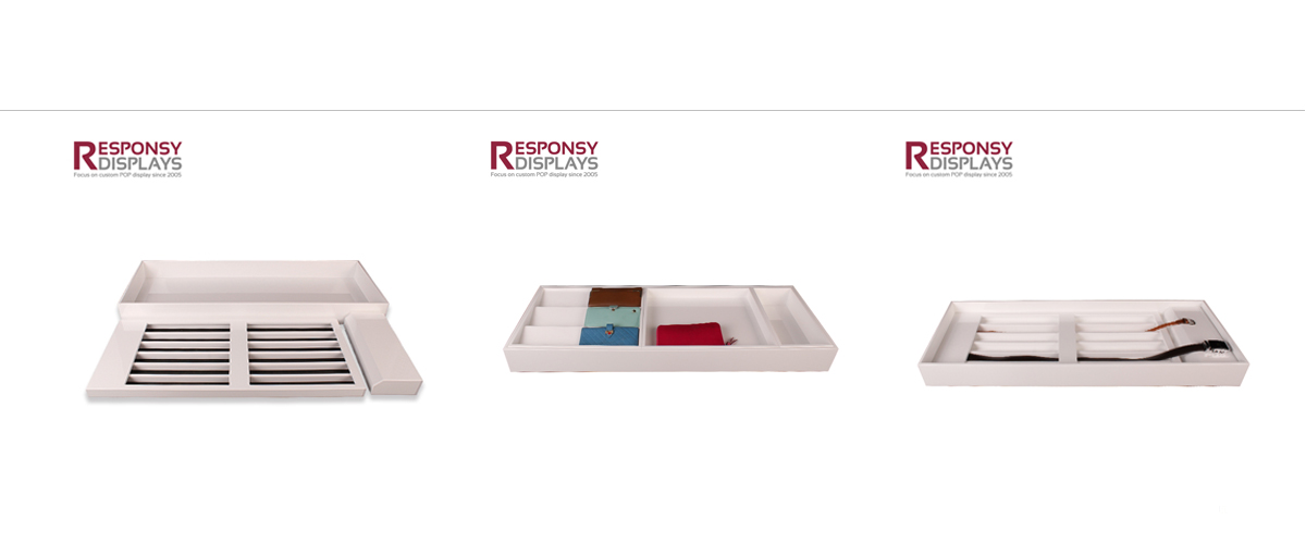定制臺(tái)面亞克力錢包手表展示托盤 工廠直銷