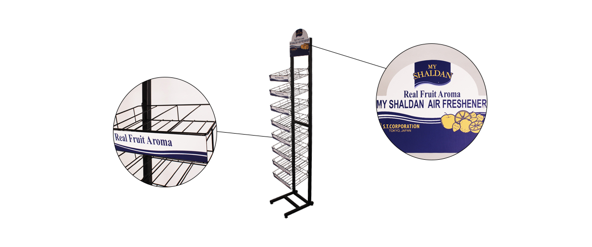超市專用落地金屬鐵線零食展示架 工廠定制